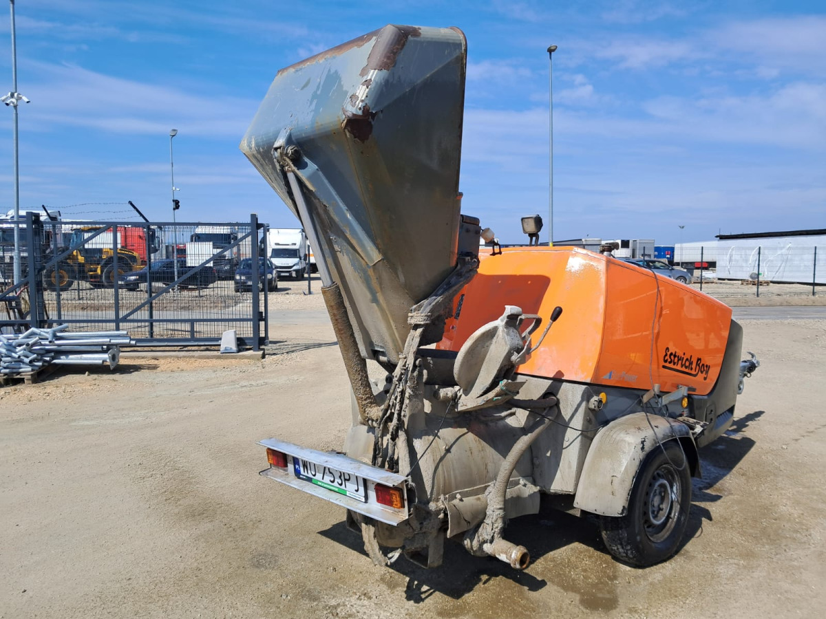 Pompa do betonu PUTZMEISTER ESTRICH BOY 450BS - 2022 - 36,4kW - 1328 mth - Stacionarna betonska črpalka: slika 5 Pompa do betonu PUTZMEISTER ESTRICH BOY 450BS - 2022 - 36,4kW - 1328 mth - Stacionarna betonska črpalka: slika 5