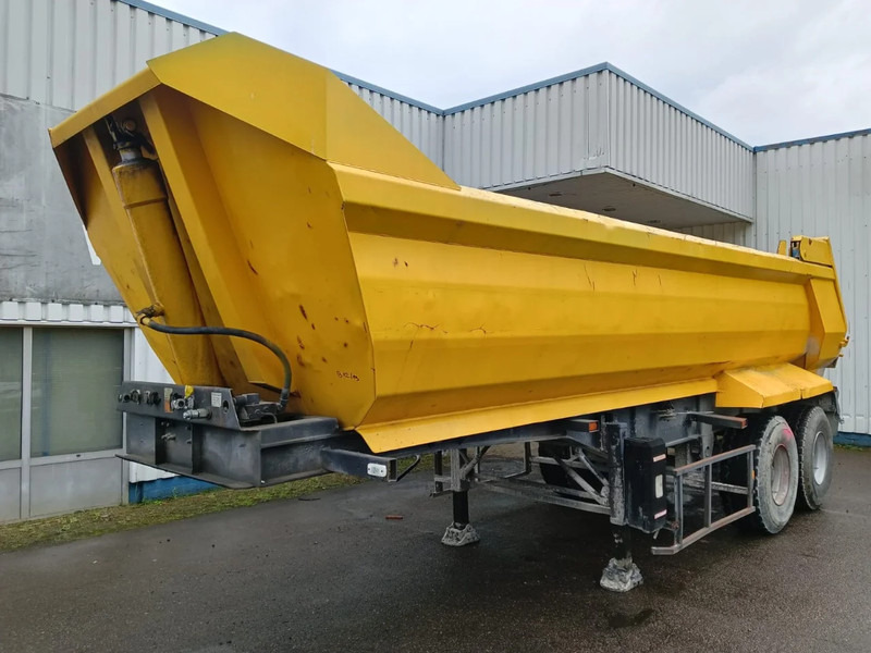 Fruehauf 2 Axle Steel Tipper , Spring Suspension , Drum Brakes - Kiper polprikolica: slika 1 Fruehauf 2 Axle Steel Tipper , Spring Suspension , Drum Brakes - Kiper polprikolica: slika 1