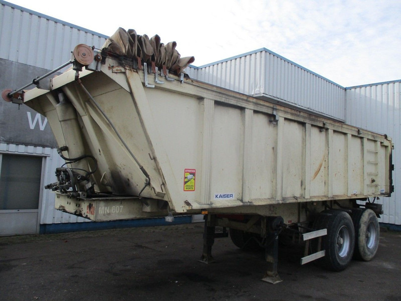 Kaiser 2 axle , Steel tipper trailer , Drum Brakes , Spring Suspension - Kiper polprikolica: slika 1 Kaiser 2 axle , Steel tipper trailer , Drum Brakes , Spring Suspension - Kiper polprikolica: slika 1
