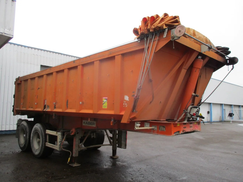 Kaiser 2 axle , steel tipper trailer , spring suspension , drum brakes - Kiper polprikolica: slika 4 Kaiser 2 axle , steel tipper trailer , spring suspension , drum brakes - Kiper polprikolica: slika 4