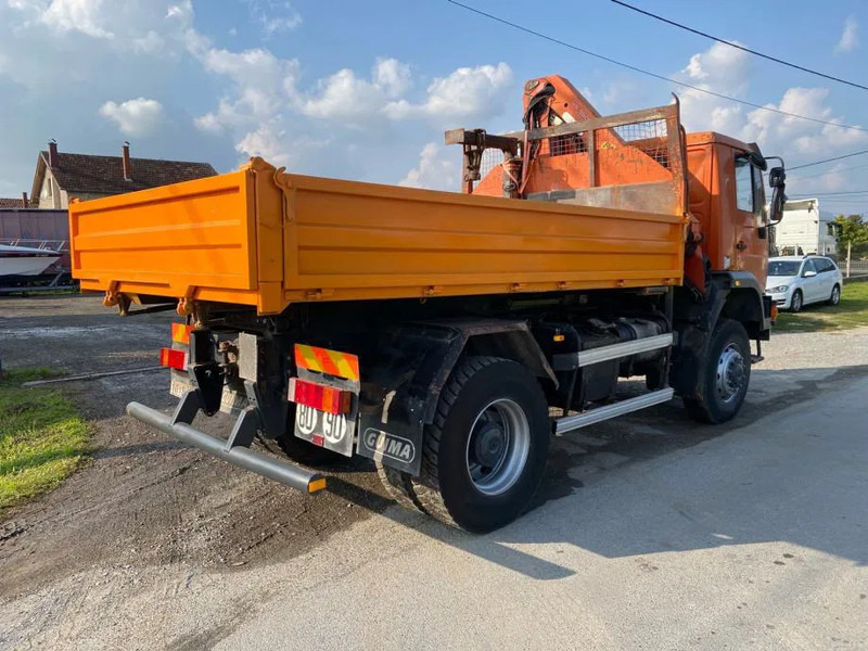 MAN LE 18-280 , 4X4 , Tipper , Palfinger PK 9501 - Tovornjak prekucnik, Tovornjak z dvigalom: slika 4 MAN LE 18-280 , 4X4 , Tipper , Palfinger PK 9501 - Tovornjak prekucnik, Tovornjak z dvigalom: slika 4