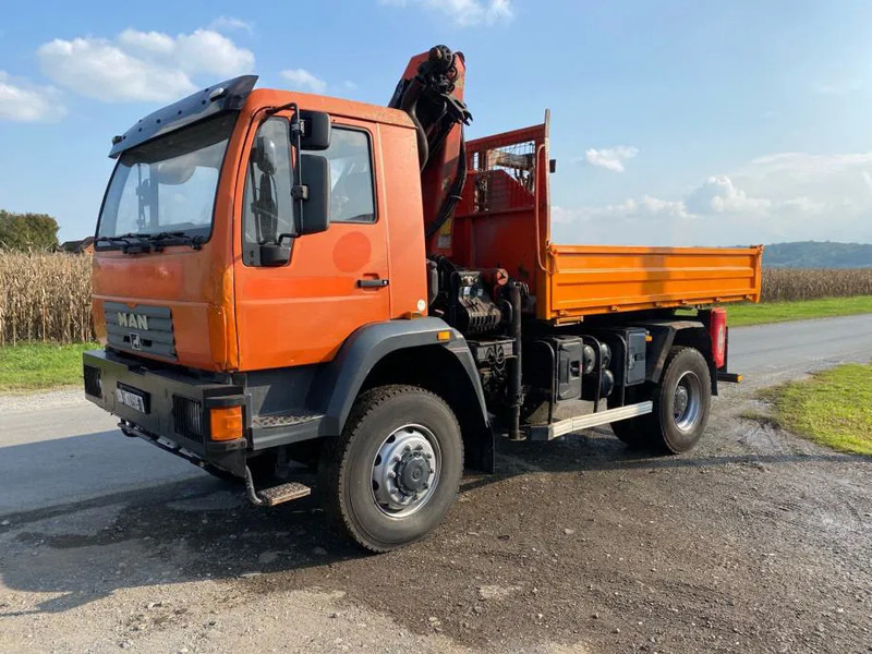 MAN LE 18-280 , 4X4 , Tipper , Palfinger PK 9501 - Tovornjak prekucnik, Tovornjak z dvigalom: slika 3 MAN LE 18-280 , 4X4 , Tipper , Palfinger PK 9501 - Tovornjak prekucnik, Tovornjak z dvigalom: slika 3