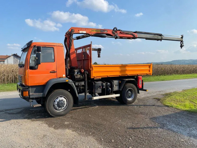 MAN LE 18-280 , 4X4 , Tipper , Palfinger PK 9501 - Tovornjak prekucnik, Tovornjak z dvigalom: slika 1 MAN LE 18-280 , 4X4 , Tipper , Palfinger PK 9501 - Tovornjak prekucnik, Tovornjak z dvigalom: slika 1