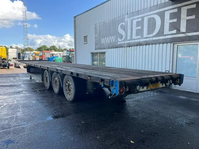Polprikolica s kesonom SYSTEM TRAILER 3x SAF Axle , Flat trailer: slika 6
