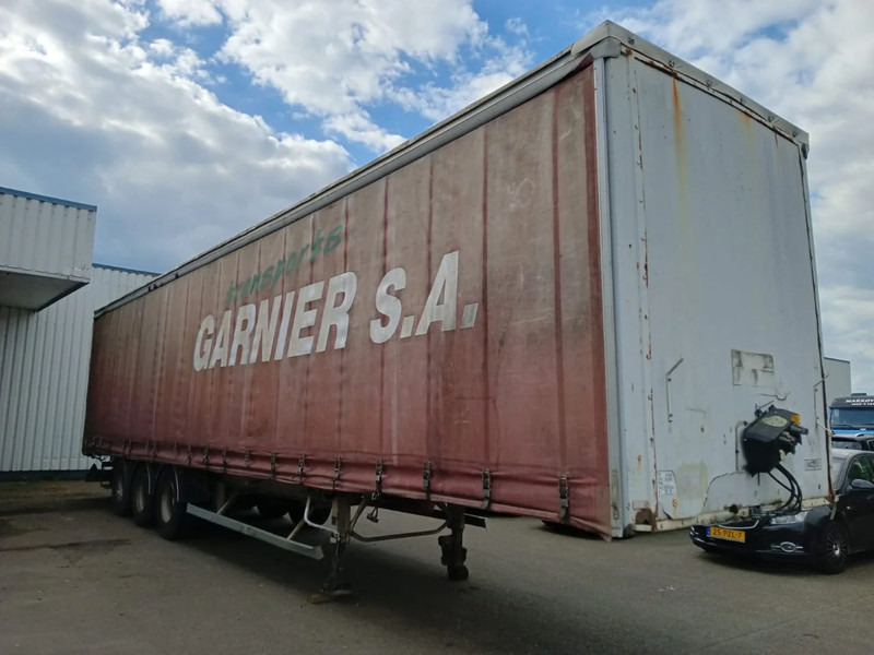 Samro 3x ROR Axle , Drum Brakes , air Suspension , Lift axle - Polprikolica s ponjavo: slika 4 Samro 3x ROR Axle , Drum Brakes , air Suspension , Lift axle - Polprikolica s ponjavo: slika 4