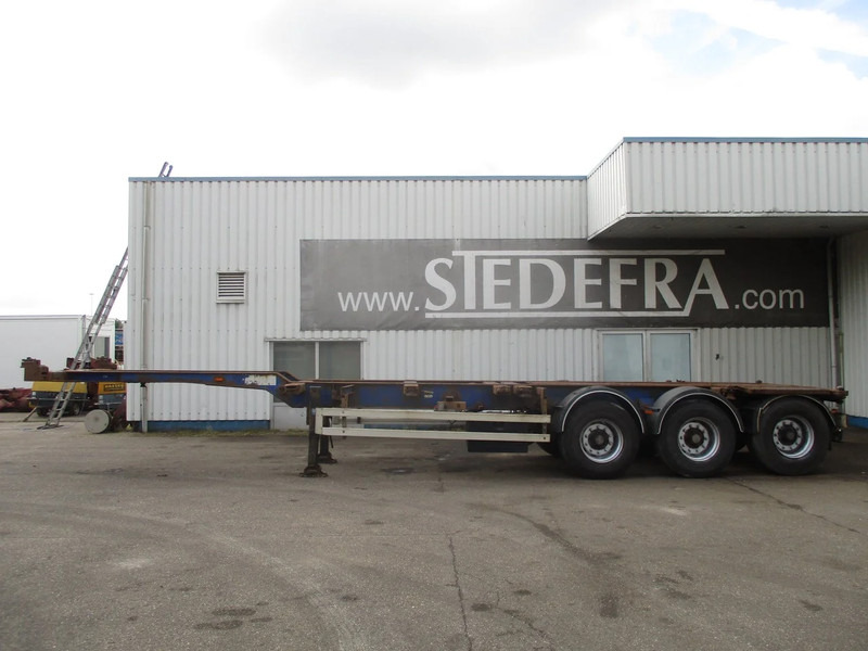 Wielton NS34P , Container trailer , 3 ROR axles , drum brakes , air suspension - Kontejnerska polprikolica/ Polprikolica z zamenljivim tovoriščem: slika 2 Wielton NS34P , Container trailer , 3 ROR axles , drum brakes , air suspension - Kontejnerska polprikolica/ Polprikolica z zamenljivim tovoriščem: slika 2