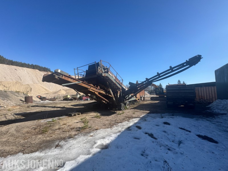 1988 Powerscreen T. Chieftain 1400 - Sikteverk - Presejalnik: slika 1 1988 Powerscreen T. Chieftain 1400 - Sikteverk - Presejalnik: slika 1