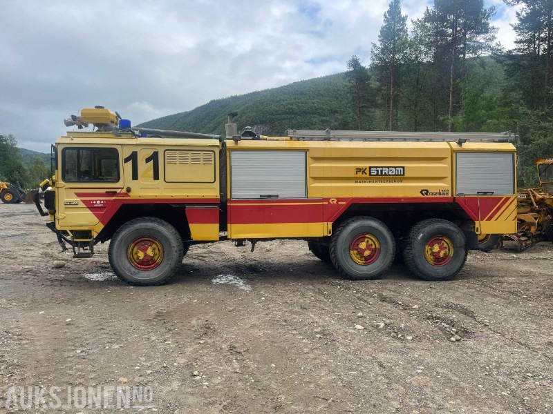 1993 MAN 24460 Brannbil 6x6 - Gasilsko vozilo: slika 4 1993 MAN 24460 Brannbil 6x6 - Gasilsko vozilo: slika 4