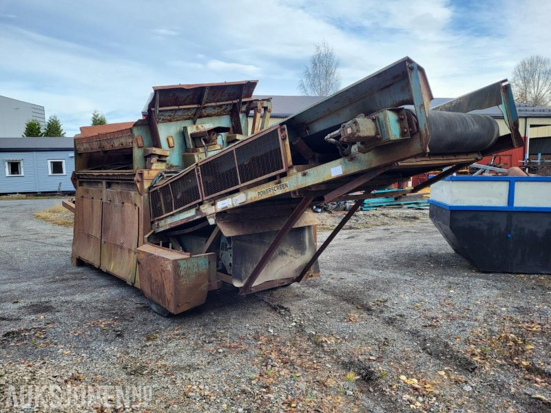 1993 Powerscreen Powergrid grovsorteringsverk for sortering av jord og oppgravde masser. - Presejalnik: slika 3 1993 Powerscreen Powergrid grovsorteringsverk for sortering av jord og oppgravde masser. - Presejalnik: slika 3