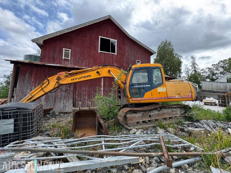 1996 Hyundai Robex 130 LCD-3 gravemaskin med rotator / 2 stk skuffer - Bager: slika 2 1996 Hyundai Robex 130 LCD-3 gravemaskin med rotator / 2 stk skuffer - Bager: slika 2