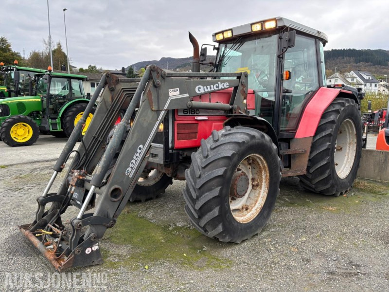 1996 Massey Ferguson 6180. Quicke Q950 Frontlaster - Traktor: slika 2 1996 Massey Ferguson 6180. Quicke Q950 Frontlaster - Traktor: slika 2
