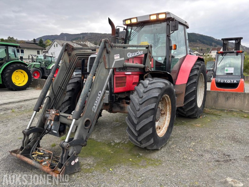 1996 Massey Ferguson 6180. Quicke Q950 Frontlaster - Traktor: slika 1 1996 Massey Ferguson 6180. Quicke Q950 Frontlaster - Traktor: slika 1