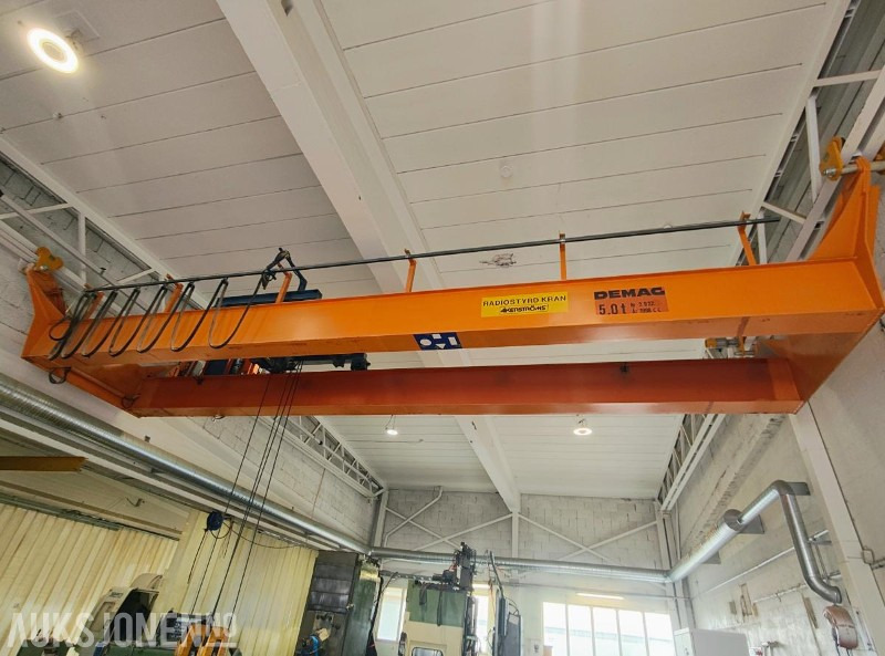 1997 Demag ZKKE Traverskran - Bredde 8500 mm - løftekapasitet 5 tonn - Žerjav: slika 2 1997 Demag ZKKE Traverskran - Bredde 8500 mm - løftekapasitet 5 tonn - Žerjav: slika 2