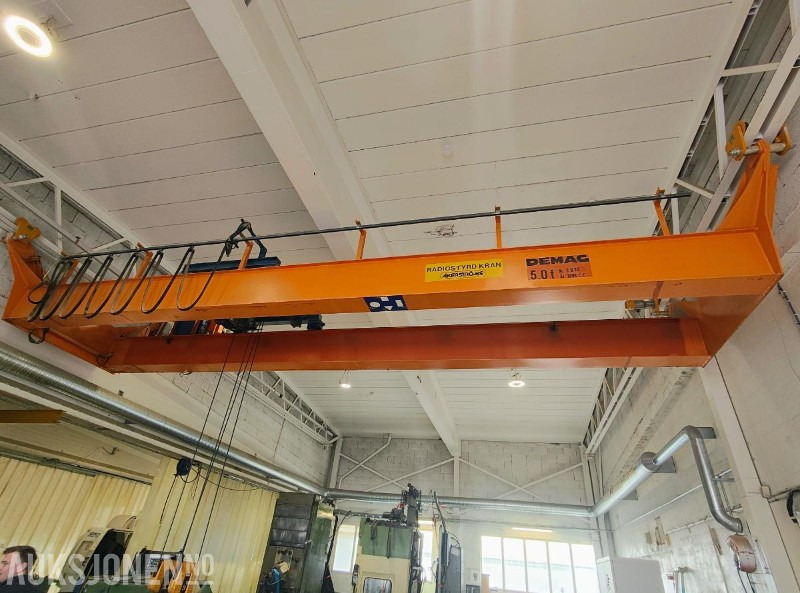 1997 Demag ZKKE Traverskran - Bredde 8500 mm - løftekapasitet 5 tonn - Žerjav: slika 1 1997 Demag ZKKE Traverskran - Bredde 8500 mm - løftekapasitet 5 tonn - Žerjav: slika 1