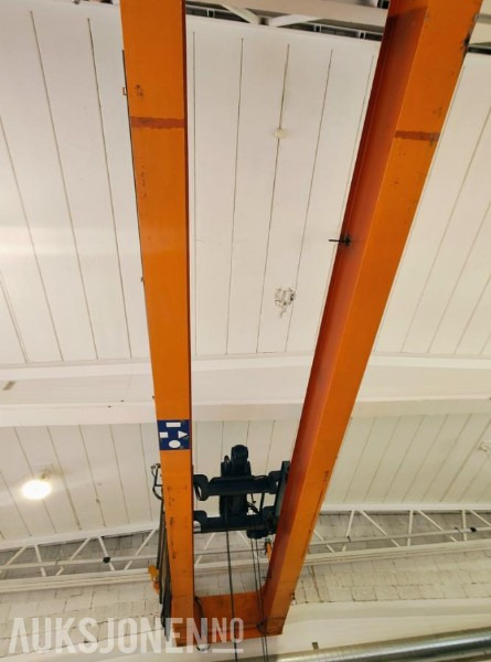 1997 Demag ZKKE Traverskran - Bredde 8500 mm - løftekapasitet 5 tonn - Žerjav: slika 3 1997 Demag ZKKE Traverskran - Bredde 8500 mm - løftekapasitet 5 tonn - Žerjav: slika 3