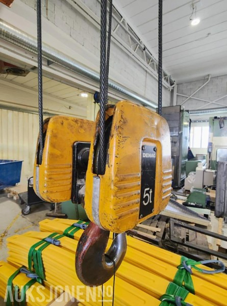 1997 Demag ZKKE Traverskran - Bredde 8500 mm - løftekapasitet 5 tonn - Žerjav: slika 4 1997 Demag ZKKE Traverskran - Bredde 8500 mm - løftekapasitet 5 tonn - Žerjav: slika 4