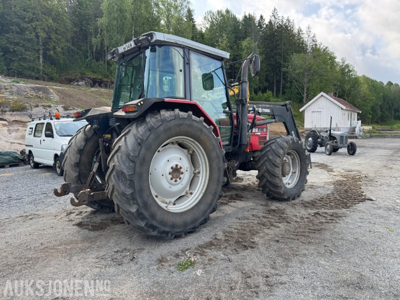 1998 Massey Ferguson 6180 Traktor med frontlaster og vendegir - Traktor: slika 5 1998 Massey Ferguson 6180 Traktor med frontlaster og vendegir - Traktor: slika 5