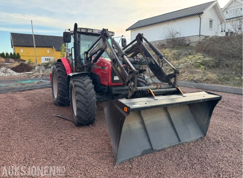 2000 Massey Ferguson 6265 Traktor med Frotlaster og skjær - Traktor: slika 3 2000 Massey Ferguson 6265 Traktor med Frotlaster og skjær - Traktor: slika 3