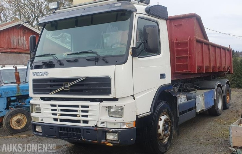 2000 Volvo FM-12 MED KASSE OG MASKINFLAK - Kotalni prekucni tovornjak: slika 1 2000 Volvo FM-12 MED KASSE OG MASKINFLAK - Kotalni prekucni tovornjak: slika 1