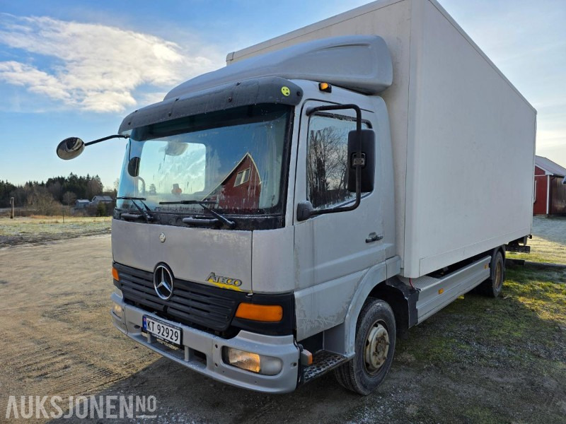 2001 Mercedes-Benz 817L/42 ATEGO SKAPBIL 36m³ MED LASTELEM - Tovornjak zabojnik: slika 1 2001 Mercedes-Benz 817L/42 ATEGO SKAPBIL 36m³ MED LASTELEM - Tovornjak zabojnik: slika 1