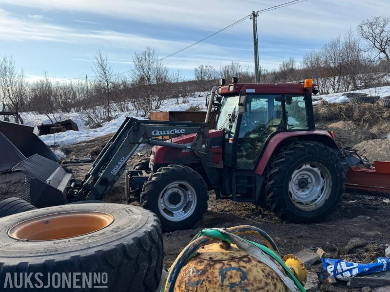 2002 CASE IH CS94A Traktor - Frontlaster - Skuff - Nye dekk - 5124T - Traktor: slika 3 2002 CASE IH CS94A Traktor - Frontlaster - Skuff - Nye dekk - 5124T - Traktor: slika 3