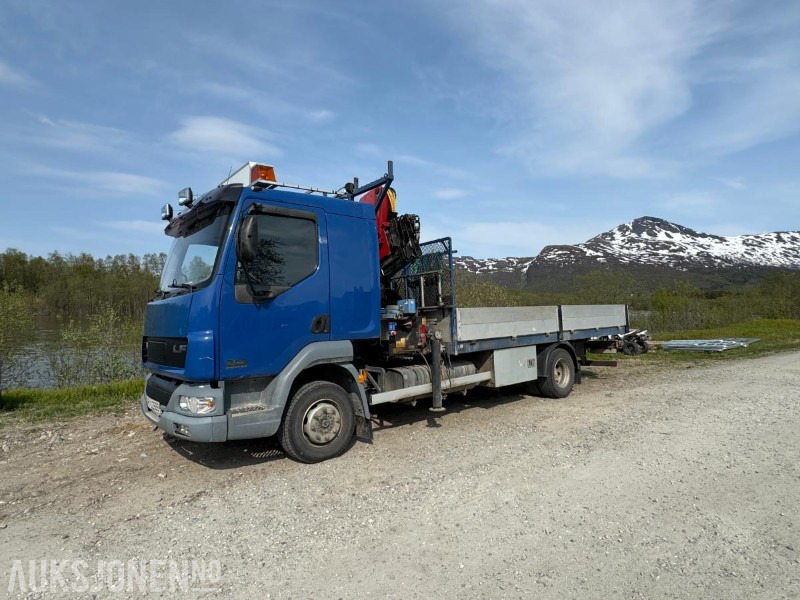 2002 DAF LF 45.220 E12 Kranbil - HMF 913 - S+V Hjul - 202879KM - Tovornjak z dvigalom: slika 1 2002 DAF LF 45.220 E12 Kranbil - HMF 913 - S+V Hjul - 202879KM - Tovornjak z dvigalom: slika 1