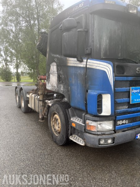 2002 Scania R164GB6X2 Kranbil, 23tm kran, Rep. Objekt - Tovornjak z dvigalom: slika 3 2002 Scania R164GB6X2 Kranbil, 23tm kran, Rep. Objekt - Tovornjak z dvigalom: slika 3