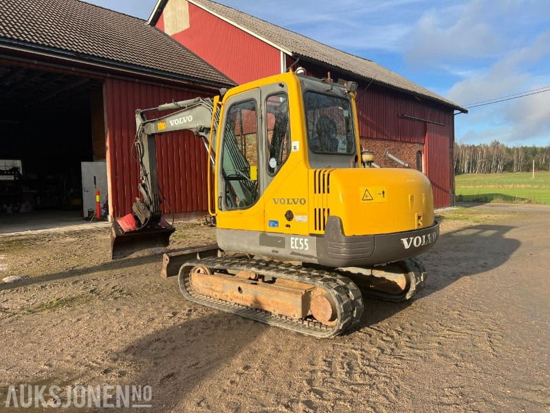 2002 Volvo EC55 beltegraver - 3 skuffer - 6396 timer - Bager: slika 4 2002 Volvo EC55 beltegraver - 3 skuffer - 6396 timer - Bager: slika 4
