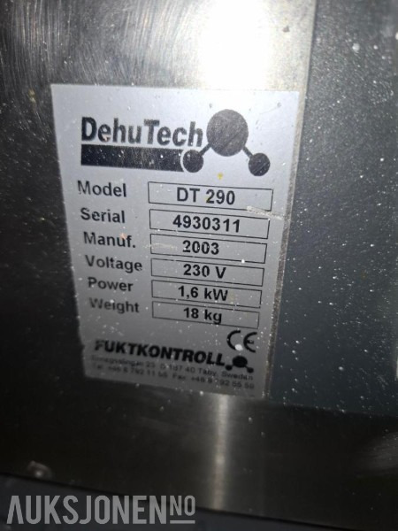 2003 DEHUTECH DA/DT-250 1FAS-230V - Gradbena oprema: slika 2 2003 DEHUTECH DA/DT-250 1FAS-230V - Gradbena oprema: slika 2
