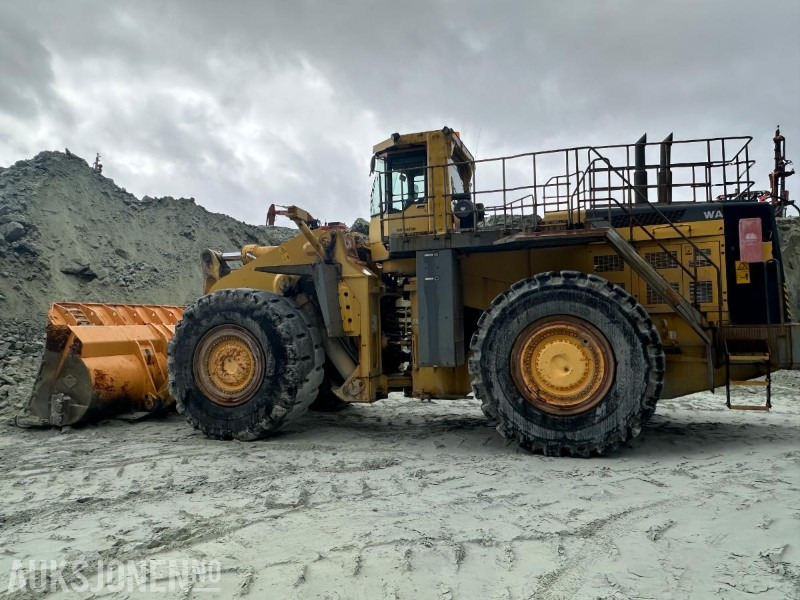 2003 Komatsu WA800-3 Hjullaster - Kolesni nakladalec: slika 2 2003 Komatsu WA800-3 Hjullaster - Kolesni nakladalec: slika 2