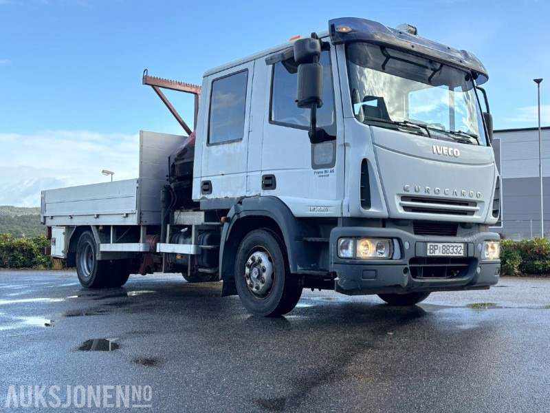 2004 Iveco 120E24 EUROCARGO kranbil - registrert for 5 sitteplasser - Tovornjak z dvigalom: slika 2 2004 Iveco 120E24 EUROCARGO kranbil - registrert for 5 sitteplasser - Tovornjak z dvigalom: slika 2