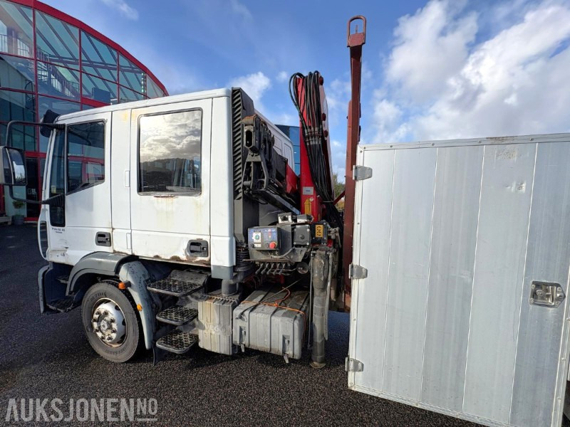 2004 Iveco 120E24 EUROCARGO kranbil - registrert for 5 sitteplasser - Tovornjak z dvigalom: slika 5 2004 Iveco 120E24 EUROCARGO kranbil - registrert for 5 sitteplasser - Tovornjak z dvigalom: slika 5