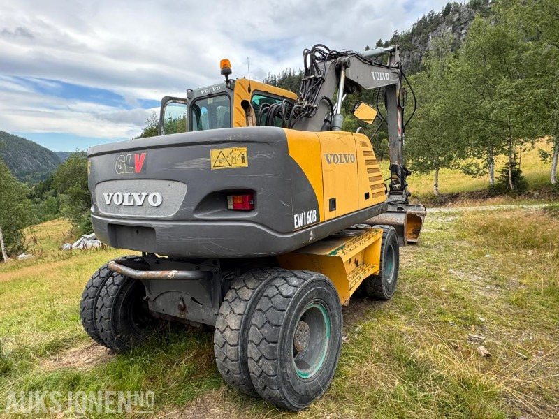 2004 Volvo EW160B hjulgraver med tilt og pusseskuffe - Bager: slika 5 2004 Volvo EW160B hjulgraver med tilt og pusseskuffe - Bager: slika 5