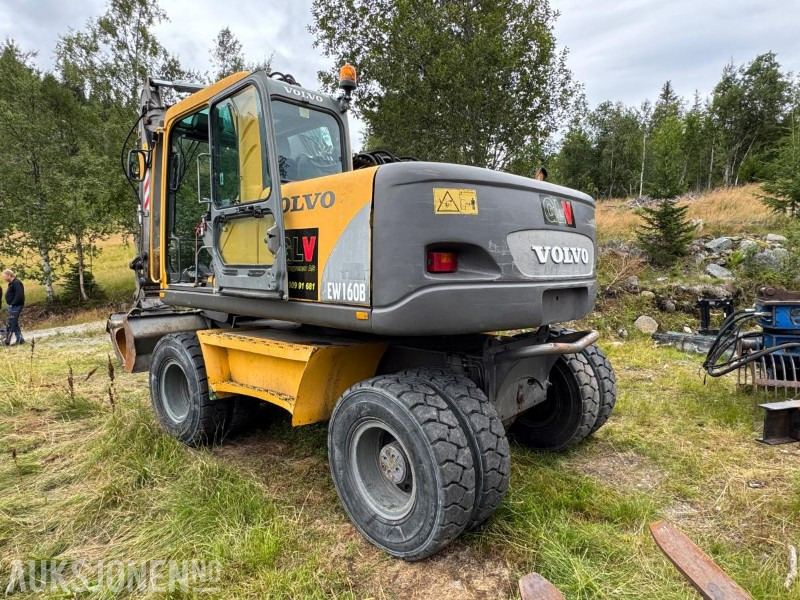 2004 Volvo EW160B hjulgraver med tilt og pusseskuffe - Bager: slika 3 2004 Volvo EW160B hjulgraver med tilt og pusseskuffe - Bager: slika 3