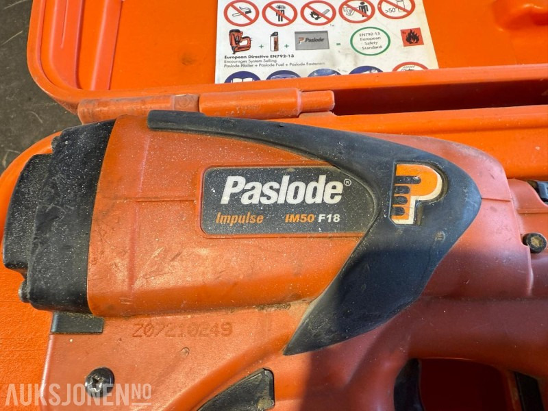 2006 Paslode impulse IM50 F18 gasspistol. - Gradbena oprema: slika 3 2006 Paslode impulse IM50 F18 gasspistol. - Gradbena oprema: slika 3
