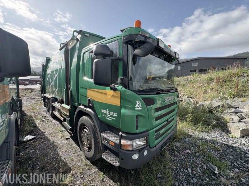 2006 Scania P380 2-kammers komprimatorbil - renovasjonsbil - bossbil - Smetarski tovornjak: slika 2 2006 Scania P380 2-kammers komprimatorbil - renovasjonsbil - bossbil - Smetarski tovornjak: slika 2