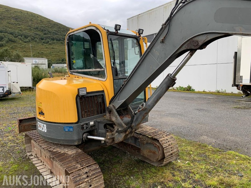 2007 Volvo ECR 58 - 6 Tonns gravemaskin - Sertifisert - Mye tilbehør - Bager: slika 3 2007 Volvo ECR 58 - 6 Tonns gravemaskin - Sertifisert - Mye tilbehør - Bager: slika 3