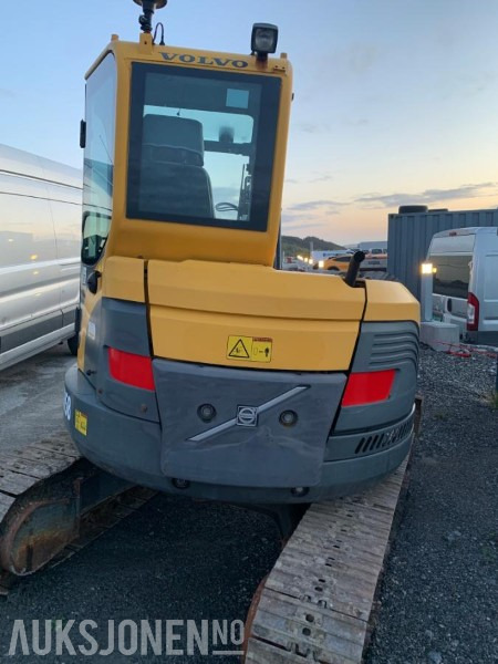 2007 Volvo ECR 58 - 6 Tonns gravemaskin - Sertifisert - Mye tilbehør - Bager: slika 5 2007 Volvo ECR 58 - 6 Tonns gravemaskin - Sertifisert - Mye tilbehør - Bager: slika 5