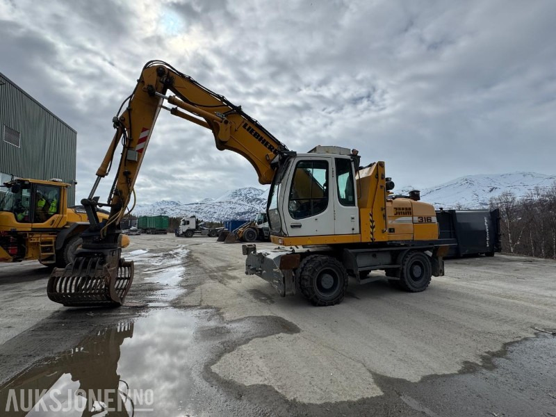 2009 Liebherr A316 Litronic hjulgraver - Hevbar hytte - Klype - 13065T - Bager: slika 1 2009 Liebherr A316 Litronic hjulgraver - Hevbar hytte - Klype - 13065T - Bager: slika 1