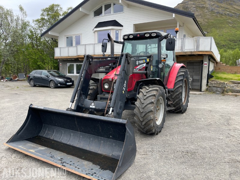 2009 Massey Ferguson MF 5435 Dyna-4 Med frontlaster og snøskuffe, 3407 timer - Traktor: slika 2 2009 Massey Ferguson MF 5435 Dyna-4 Med frontlaster og snøskuffe, 3407 timer - Traktor: slika 2
