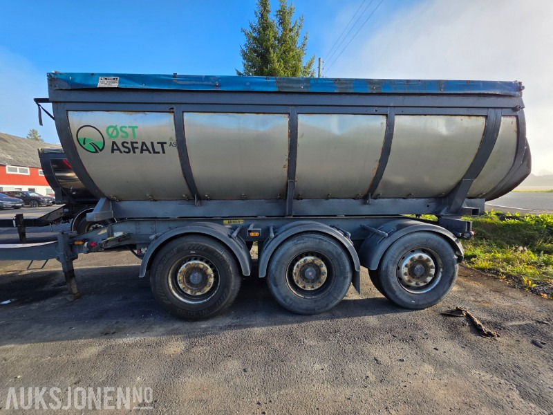 2009 Nor Slep PHV-24D asfalt henger 3 akslet - Kiper prikolica: slika 2 2009 Nor Slep PHV-24D asfalt henger 3 akslet - Kiper prikolica: slika 2