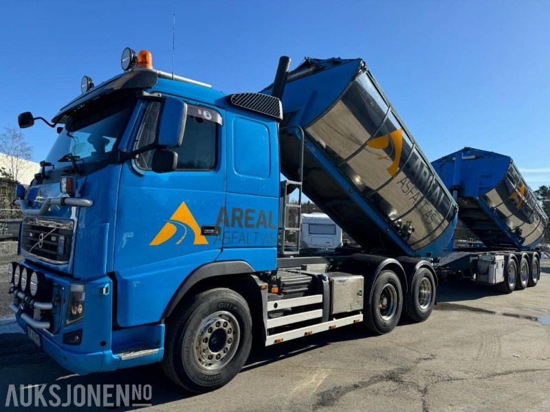 2010 Volvo F16 asfalt balje med 2009 Nopa asfalt balje - Tovornjak prekucnik: slika 1 2010 Volvo F16 asfalt balje med 2009 Nopa asfalt balje - Tovornjak prekucnik: slika 1