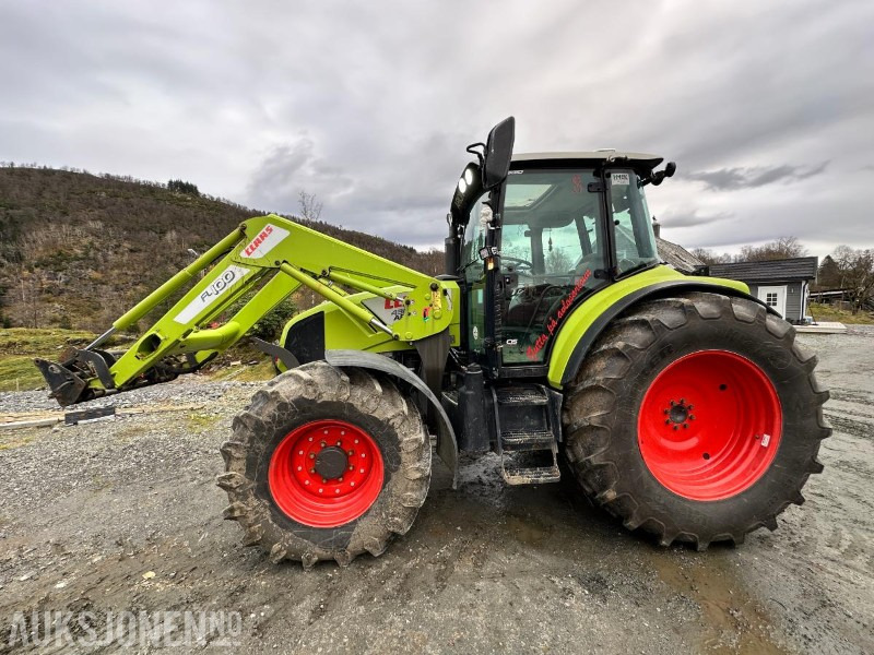2011 Claas Arion 430 med FL100 frontlaster – 133 hk, nye dekk, kamera og hydraulisk redskapslås, 3755 timer - Traktor: slika 2 2011 Claas Arion 430 med FL100 frontlaster – 133 hk, nye dekk, kamera og hydraulisk redskapslås, 3755 timer - Traktor: slika 2
