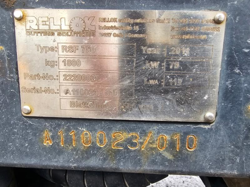 Gradbena oprema 2011 Rellox RSF 750 Diamantsag: slika 10