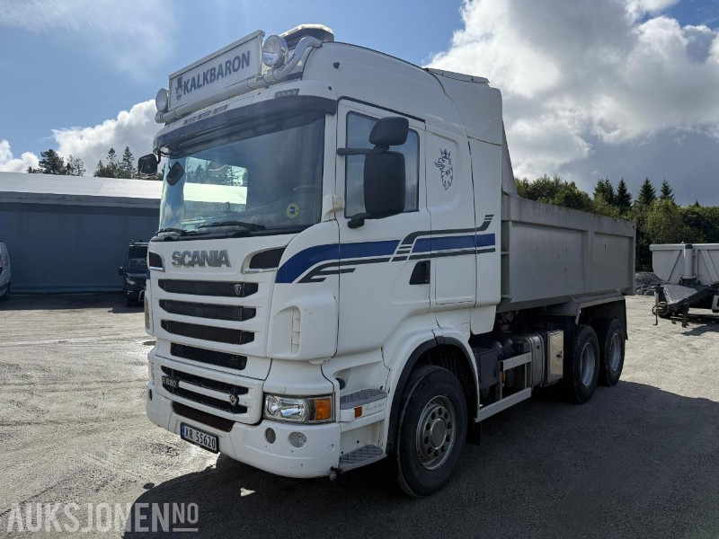 2011 SCANIA R620 6X4 Tippbil EU-godkjent Sentralsmøring - Tovornjak prekucnik: slika 1 2011 SCANIA R620 6X4 Tippbil EU-godkjent Sentralsmøring - Tovornjak prekucnik: slika 1
