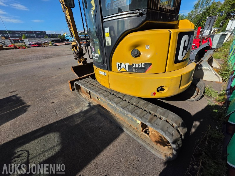 2012 Cat 305E minigraver med pusseskuff - Engcon tiltrotator - Pusseskuff - S40 - Mini bager: slika 4 2012 Cat 305E minigraver med pusseskuff - Engcon tiltrotator - Pusseskuff - S40 - Mini bager: slika 4