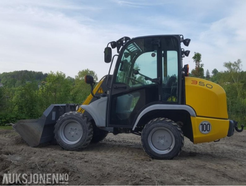 2012 KramerAllrad 350 Hjullaster - KUN 660 timer Mva-fri - Med original skuffe og pallegafler - Kolesni nakladalec: slika 1 2012 KramerAllrad 350 Hjullaster - KUN 660 timer Mva-fri - Med original skuffe og pallegafler - Kolesni nakladalec: slika 1