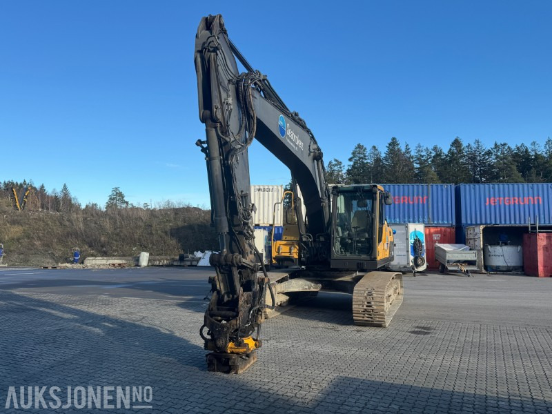 2012 Volvo EC220DL Beltegraver - Gravemaskin - Encon Tiltrotator - Pusseskuffe - Bager: slika 3 2012 Volvo EC220DL Beltegraver - Gravemaskin - Encon Tiltrotator - Pusseskuffe - Bager: slika 3