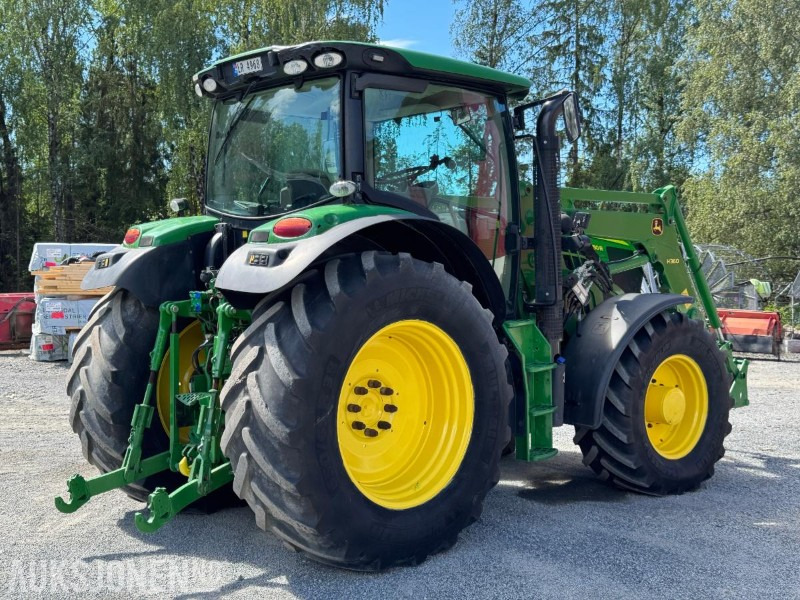 2013 John Deere 6150R traktor med frontlaster / Nylig EU-godkjent - Traktor: slika 5 2013 John Deere 6150R traktor med frontlaster / Nylig EU-godkjent - Traktor: slika 5