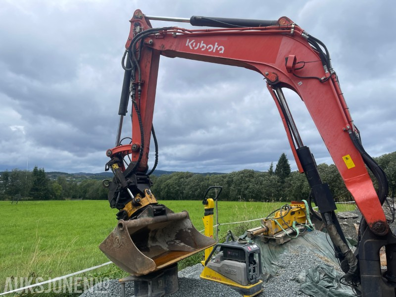 2013 Kubota KX080-4 | Rototilt | Pusseskuff | 4950 timer - Bager: slika 5 2013 Kubota KX080-4 | Rototilt | Pusseskuff | 4950 timer - Bager: slika 5
